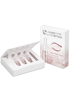 Janssen Cosmetics Ampoules Eye Flash Fluid - Восстанавливающая сыворотка для контура глаз 3 х 1,5 мл